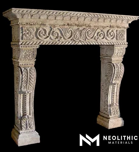 Newly Quarried Fireplace Mantels