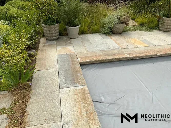 Antique Granite Slabs Flooring