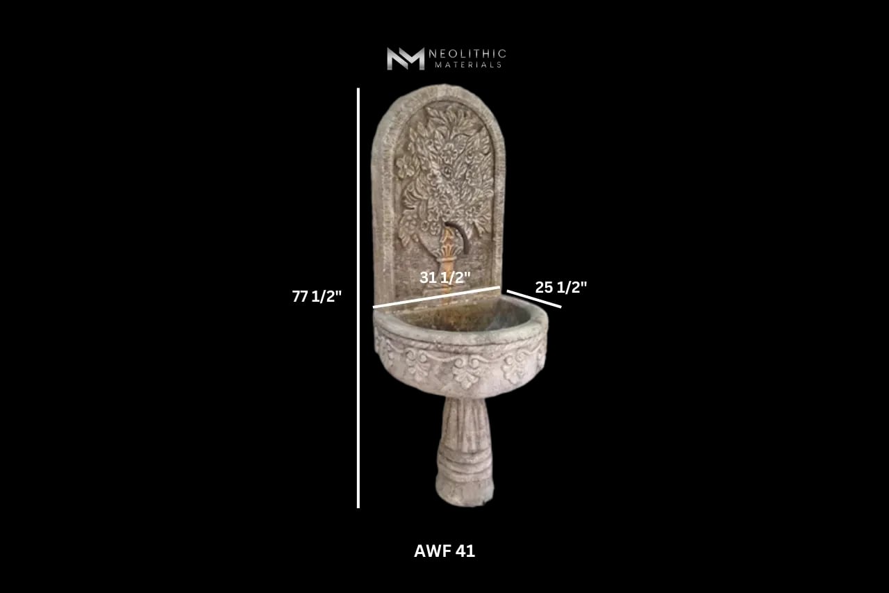 Reclaimed Limestone Fountain - Image 4