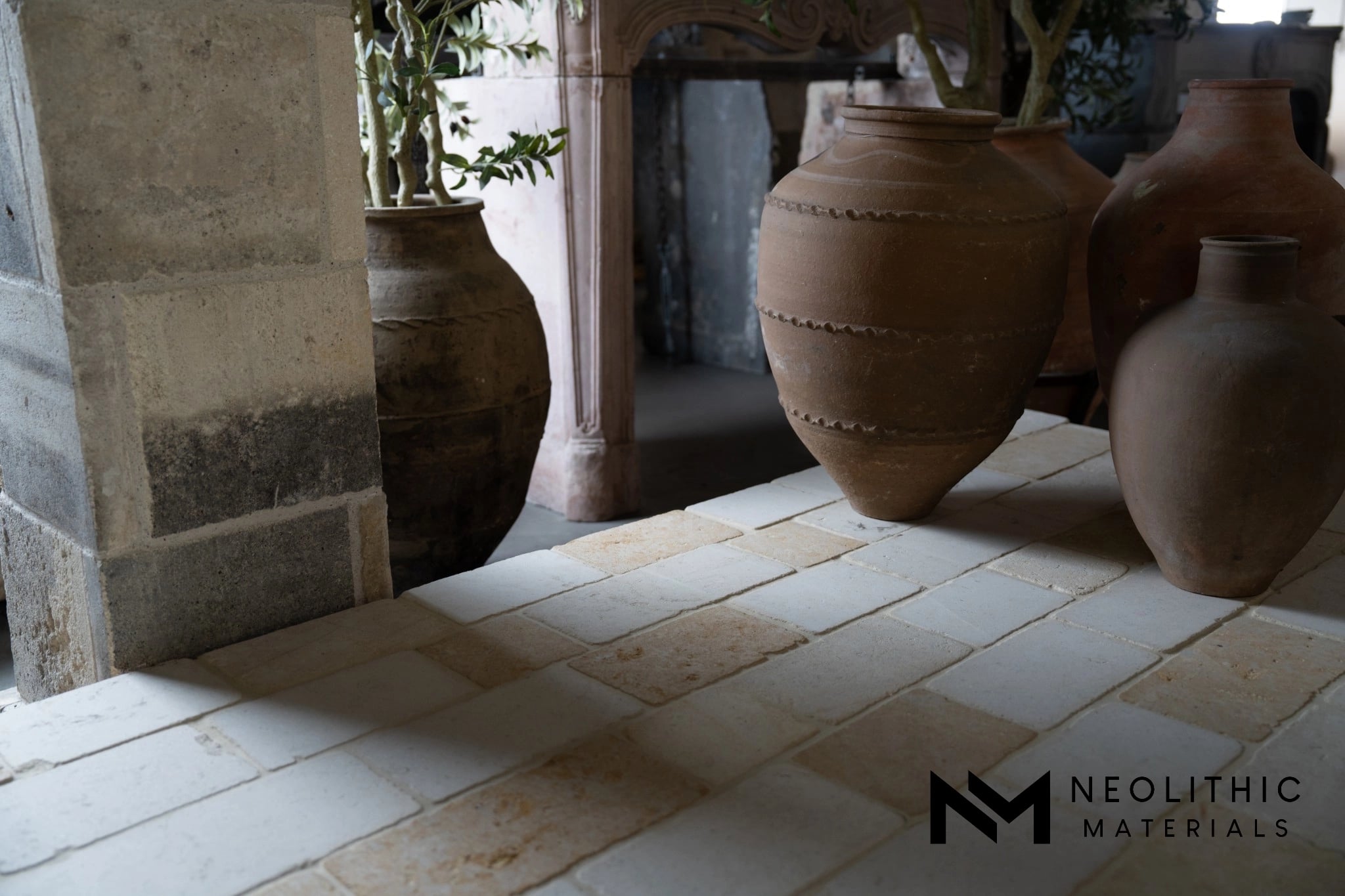 Aged Burgundy Cobblestone - Image 4