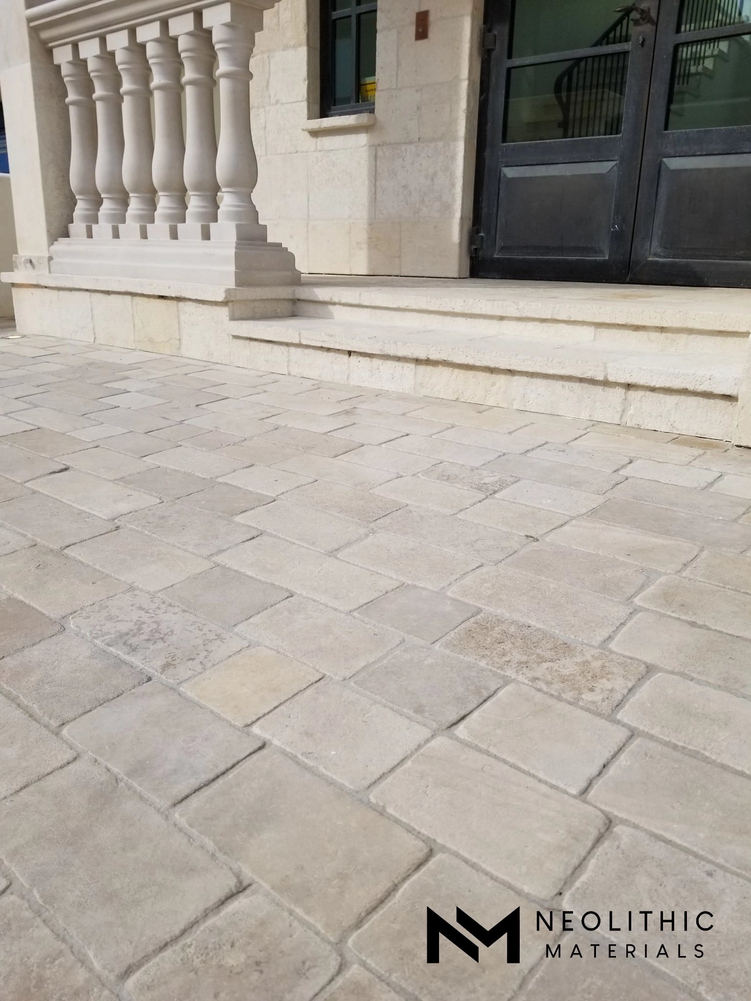 Aged Burgundy Cobblestone - Image 6