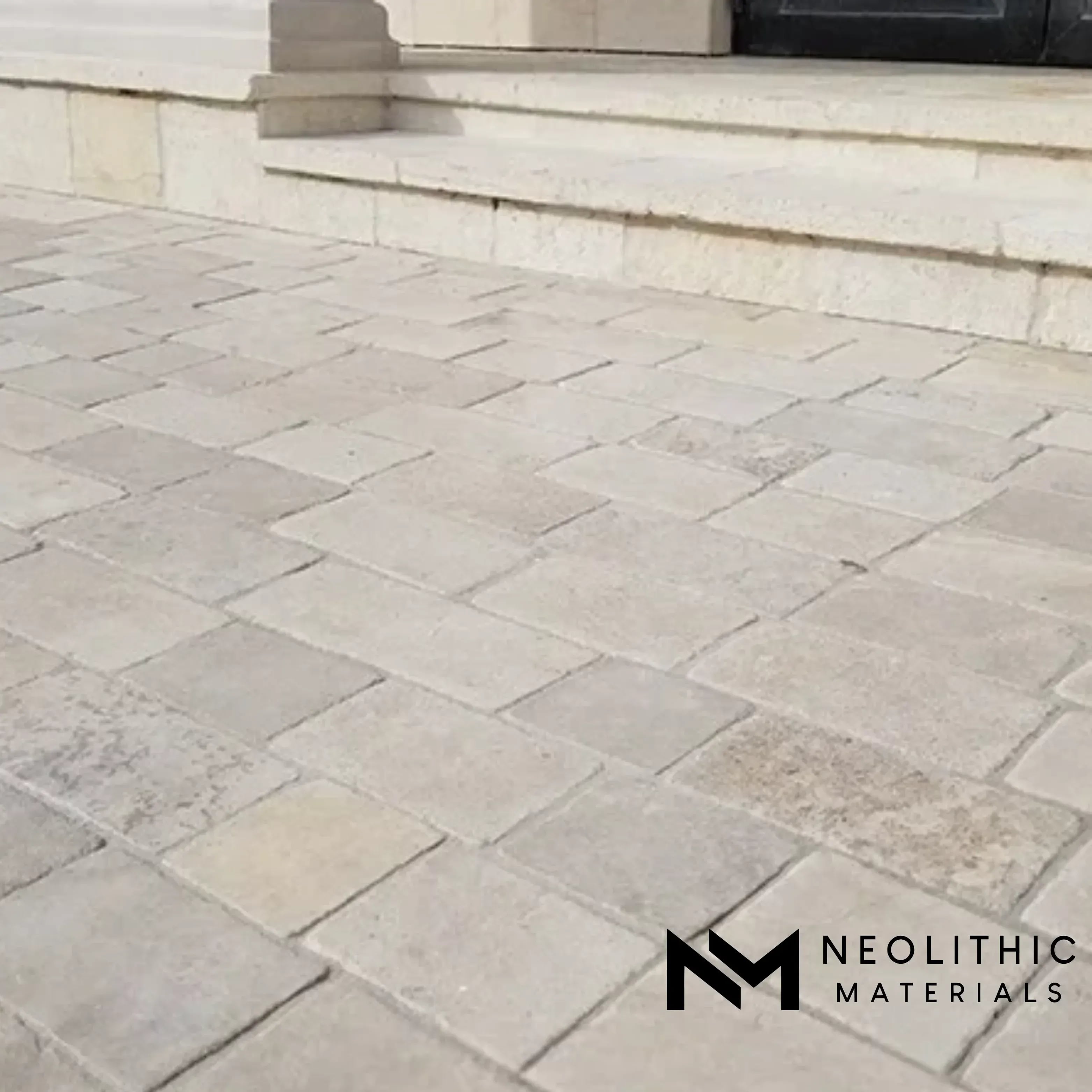 Aged Burgundy Cobblestone