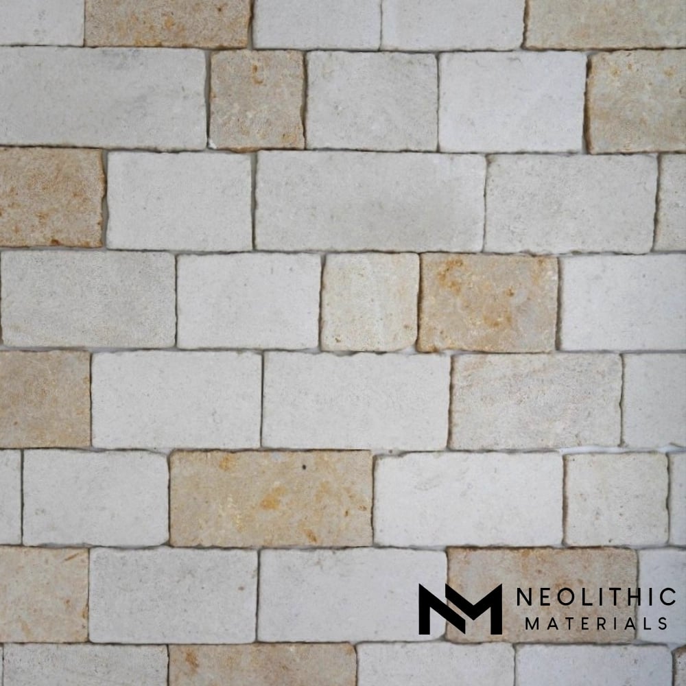 Aged Burgundy Cobblestone