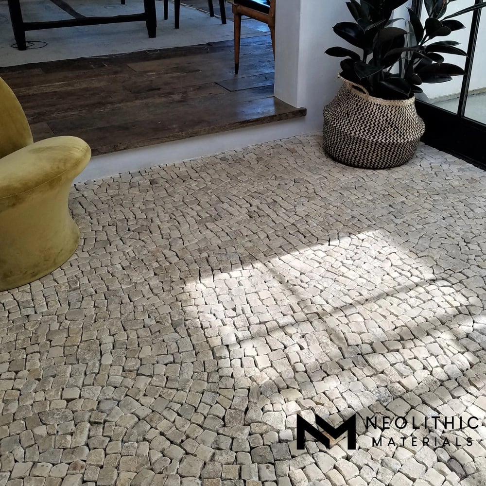 Antique French Mini Cobblestone