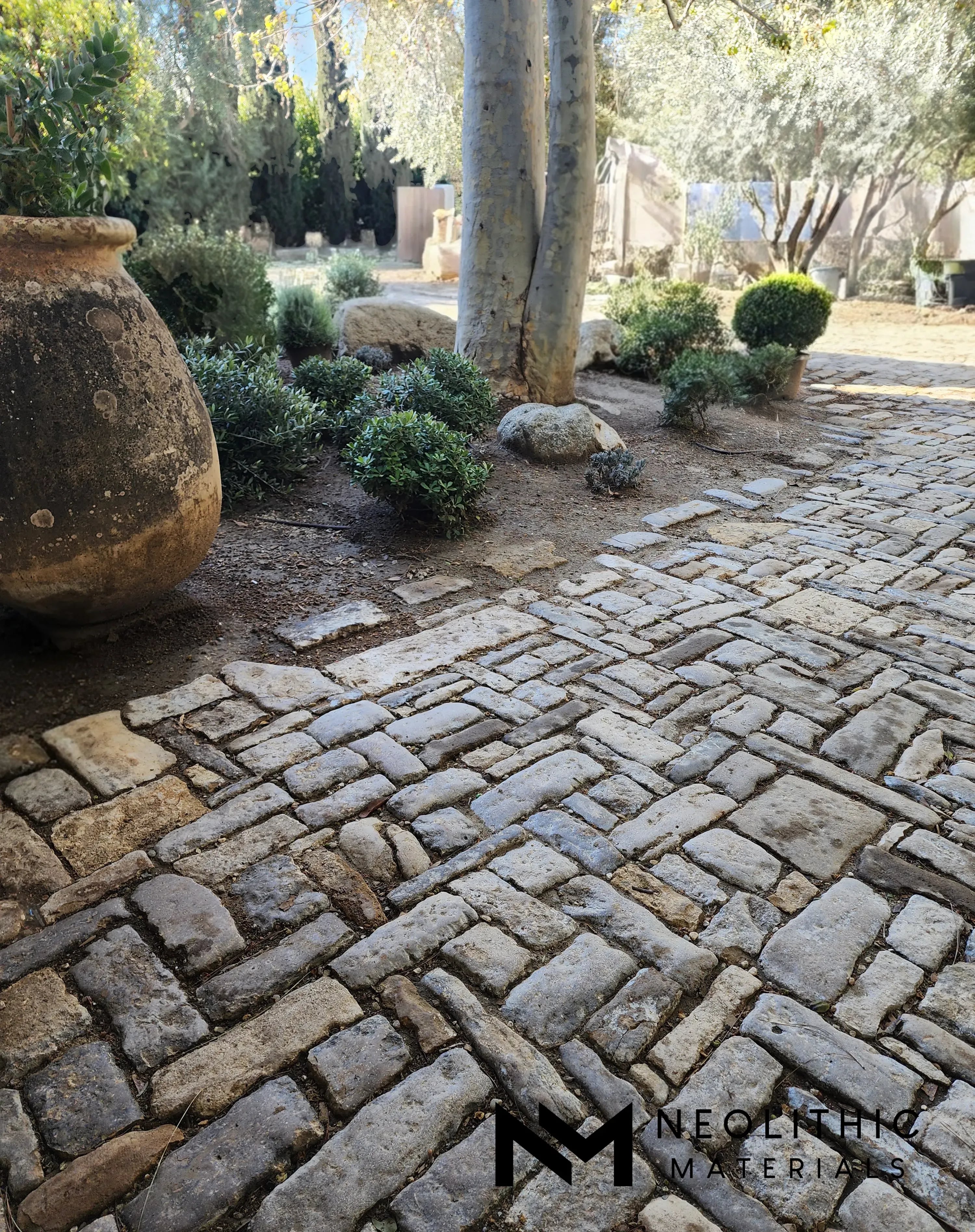 Antique French Stable Pavers - Image 3