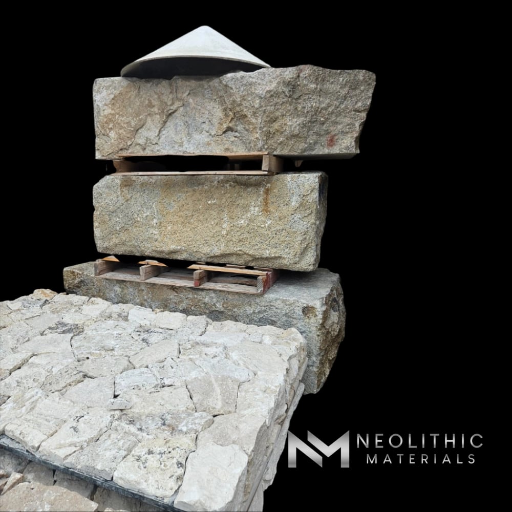 Antique Granite Blocks