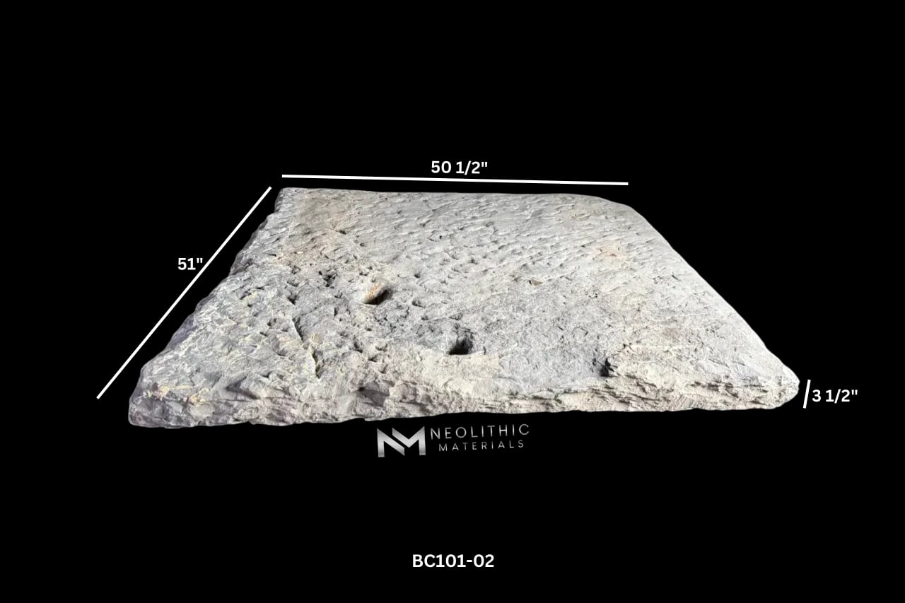 French Antique Limestone Slab - Image 7