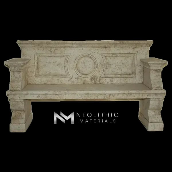 Limestone Bench - Image 1