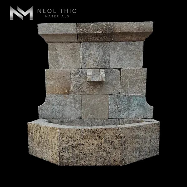 Reclaimed Limestone Fountain - Image 1
