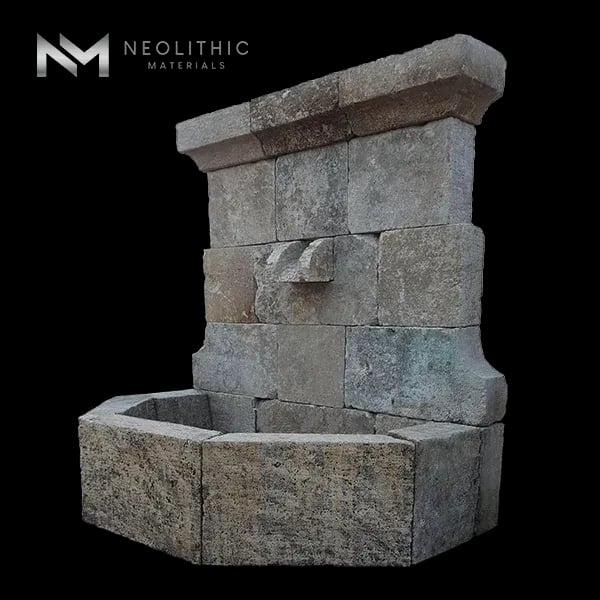 Reclaimed Limestone Fountain - Image 2
