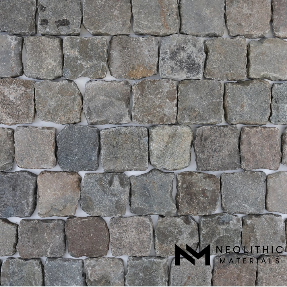 Belgian Reclaimed Porphyry Cobblestone 
