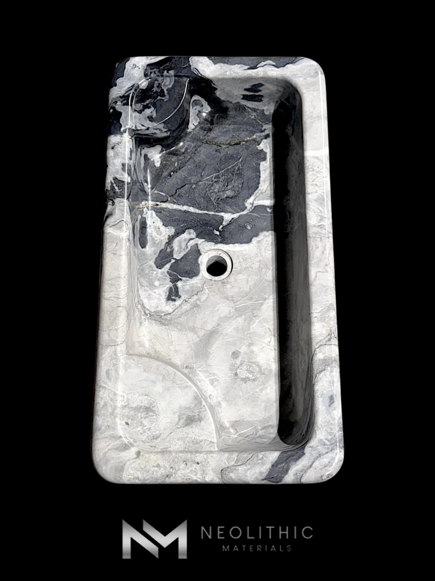 Arctic Ocean Marble Sink - Image 6