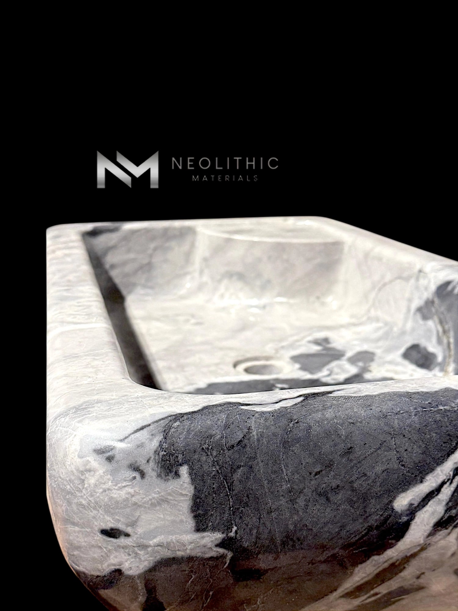 Arctic Ocean Marble Sink - Image 10