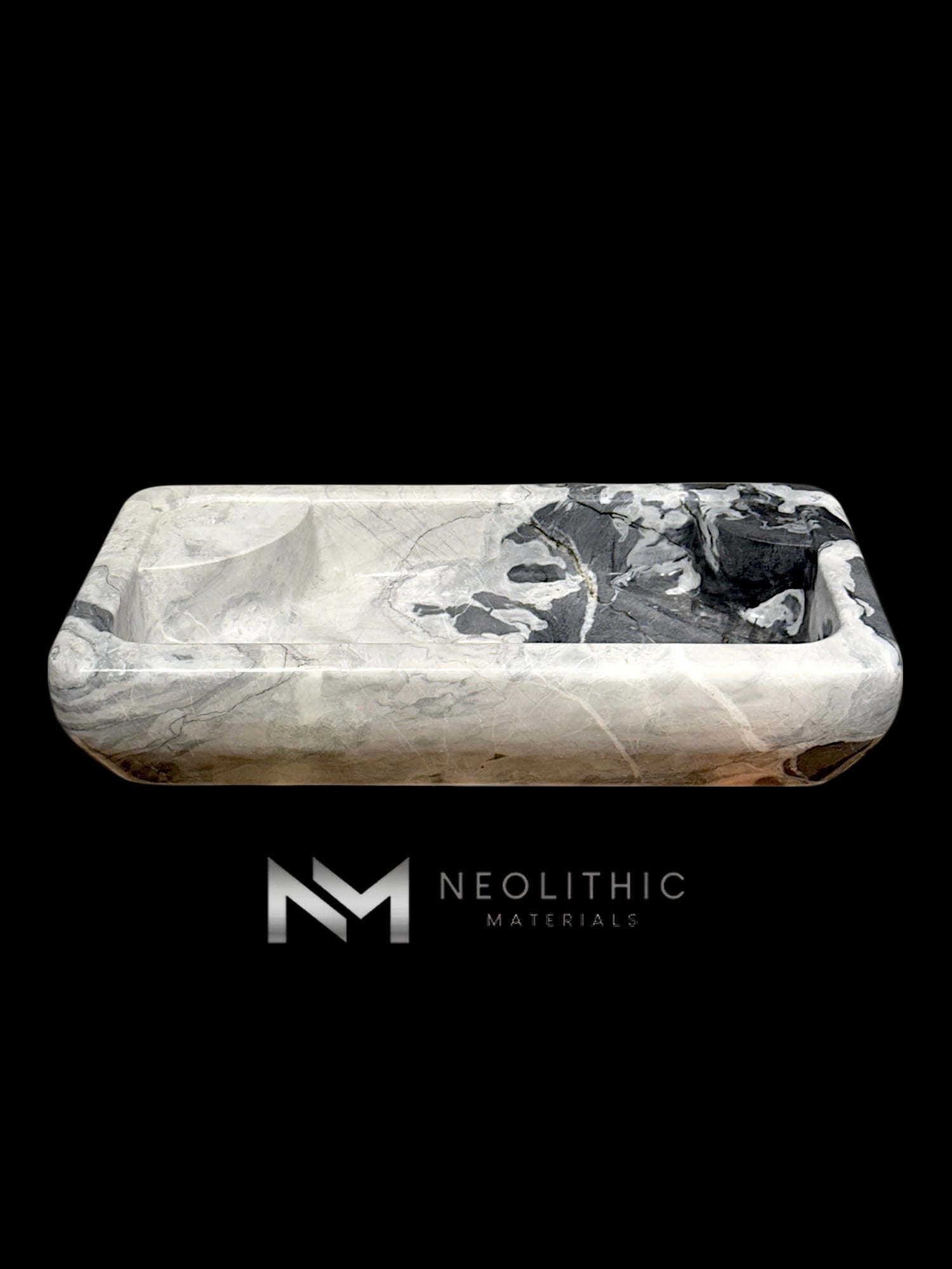 Arctic Ocean Marble Sink - Image 2