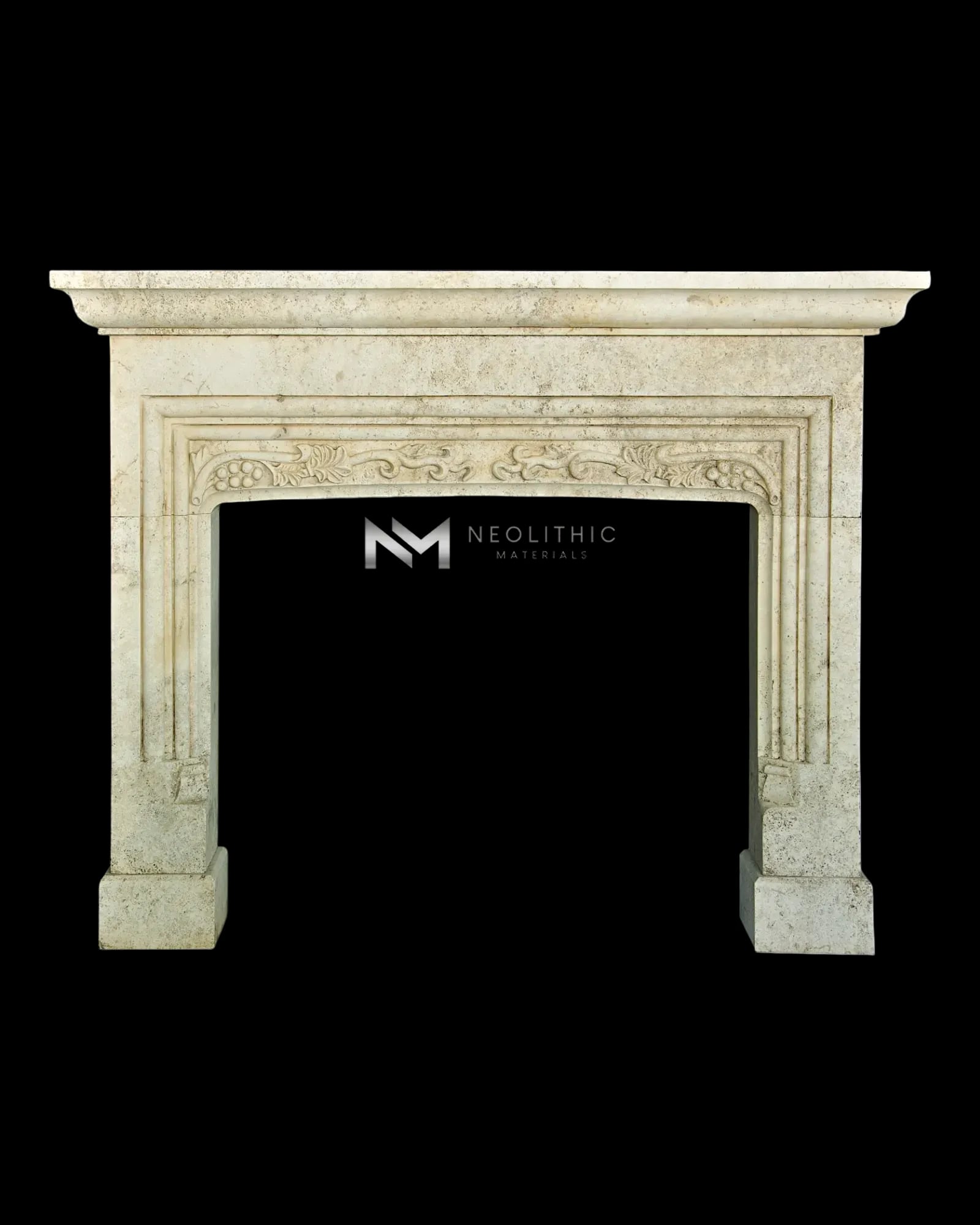 Limestone Fireplace Mantle