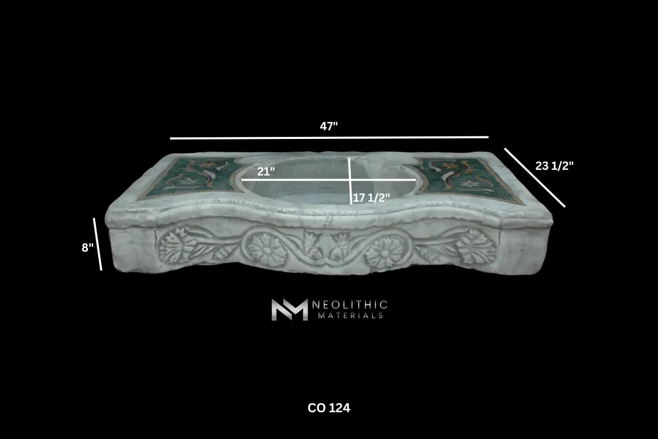 Antique Marble Sink - Image 3