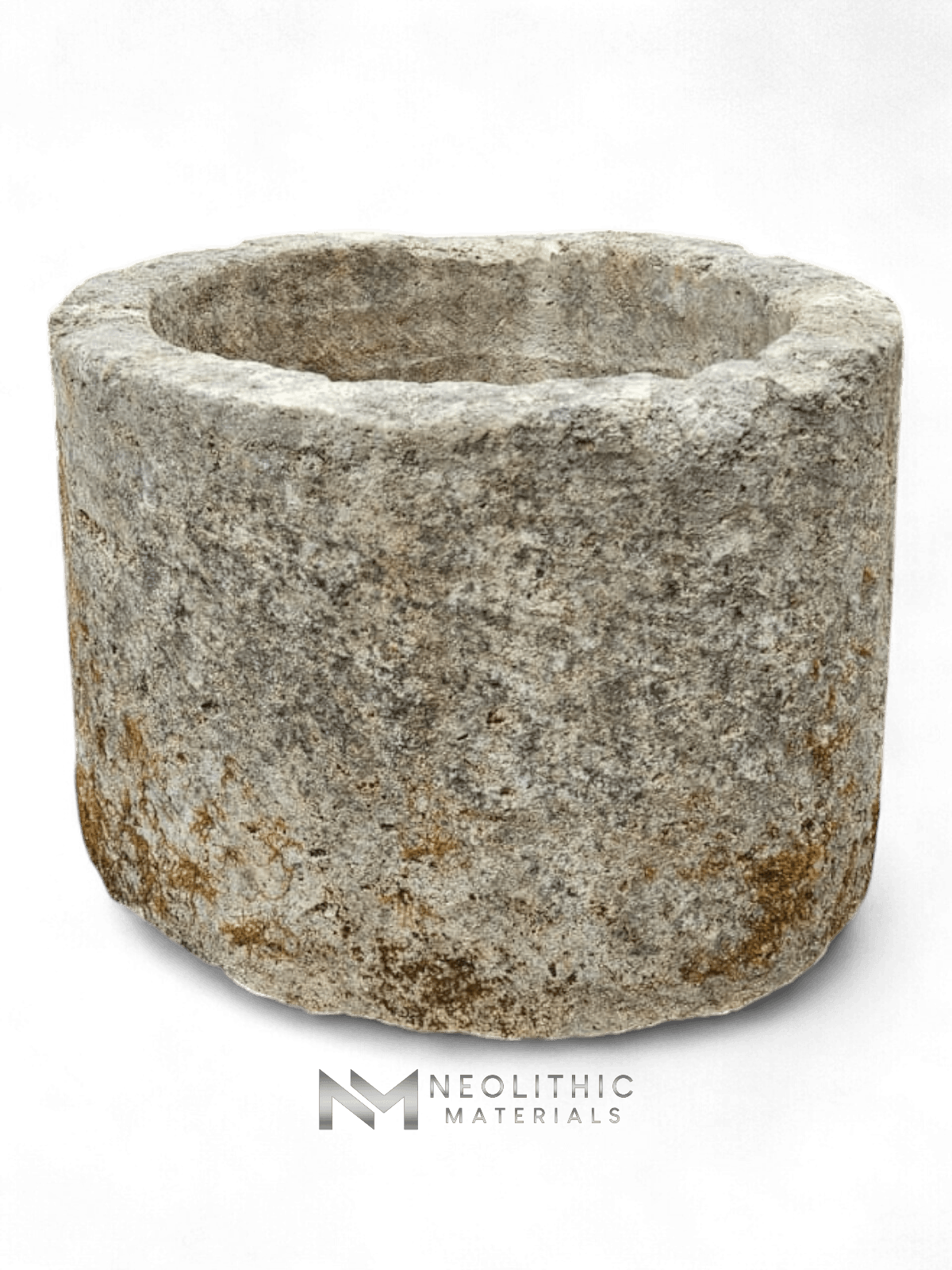 French Antique Limestone Wellhead - Image 1