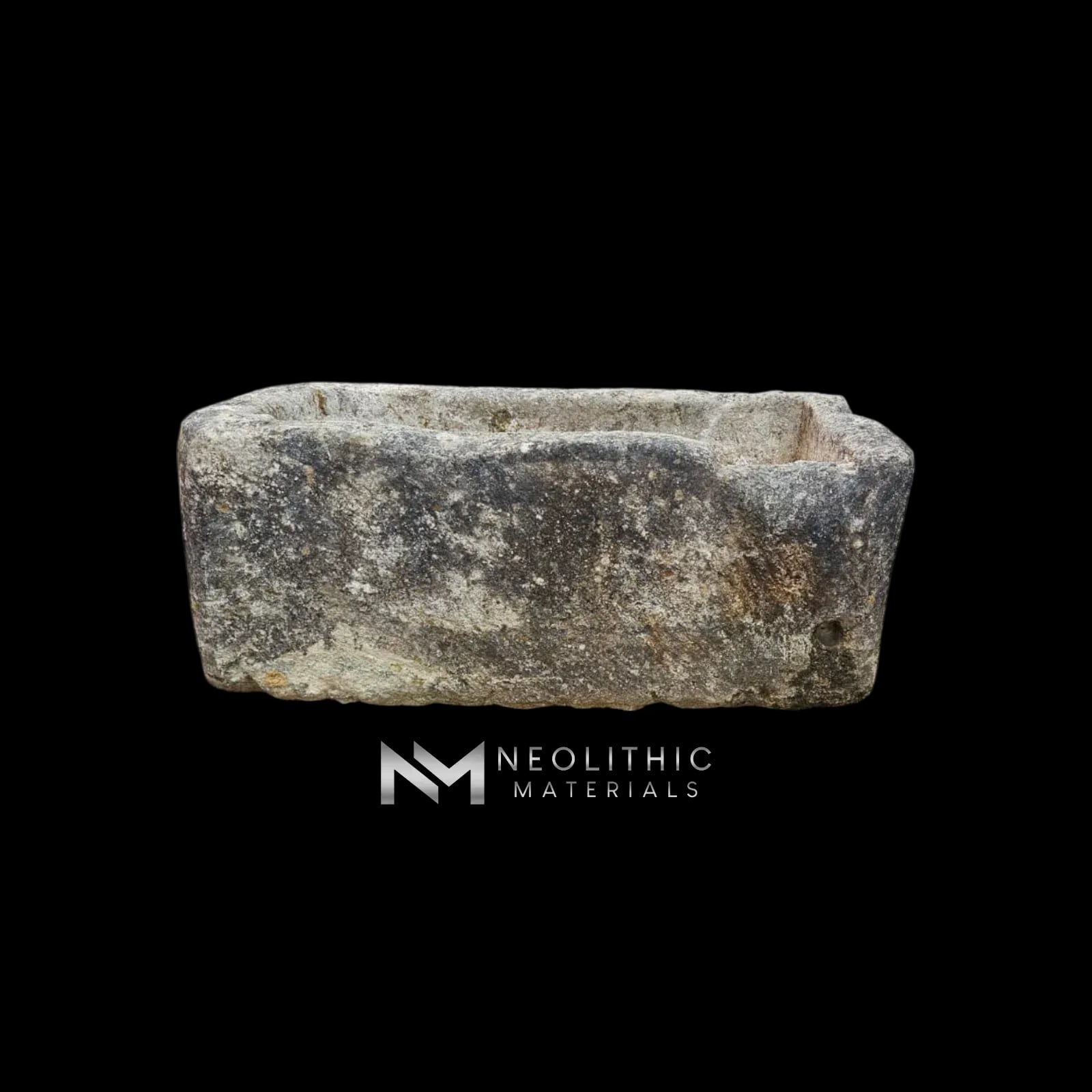 French Antique 18th Century Limestone Trough - Image 1
