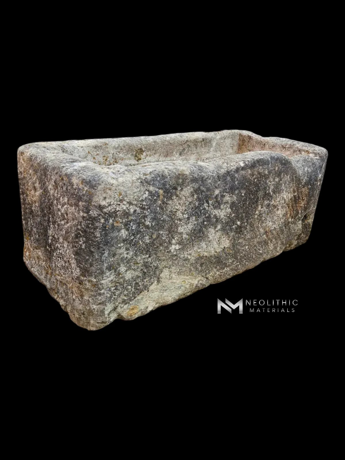French Antique 18th Century Limestone Trough - Image 2