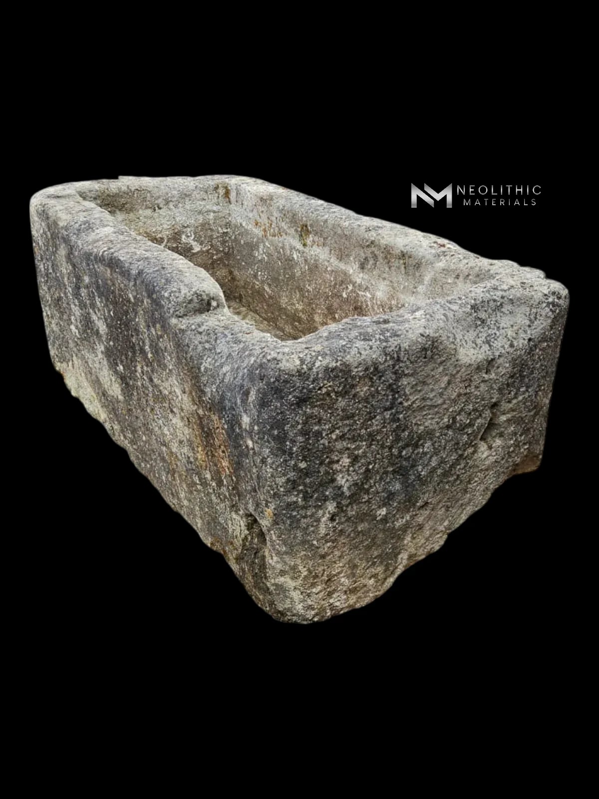 French Antique 18th Century Limestone Trough - Image 3
