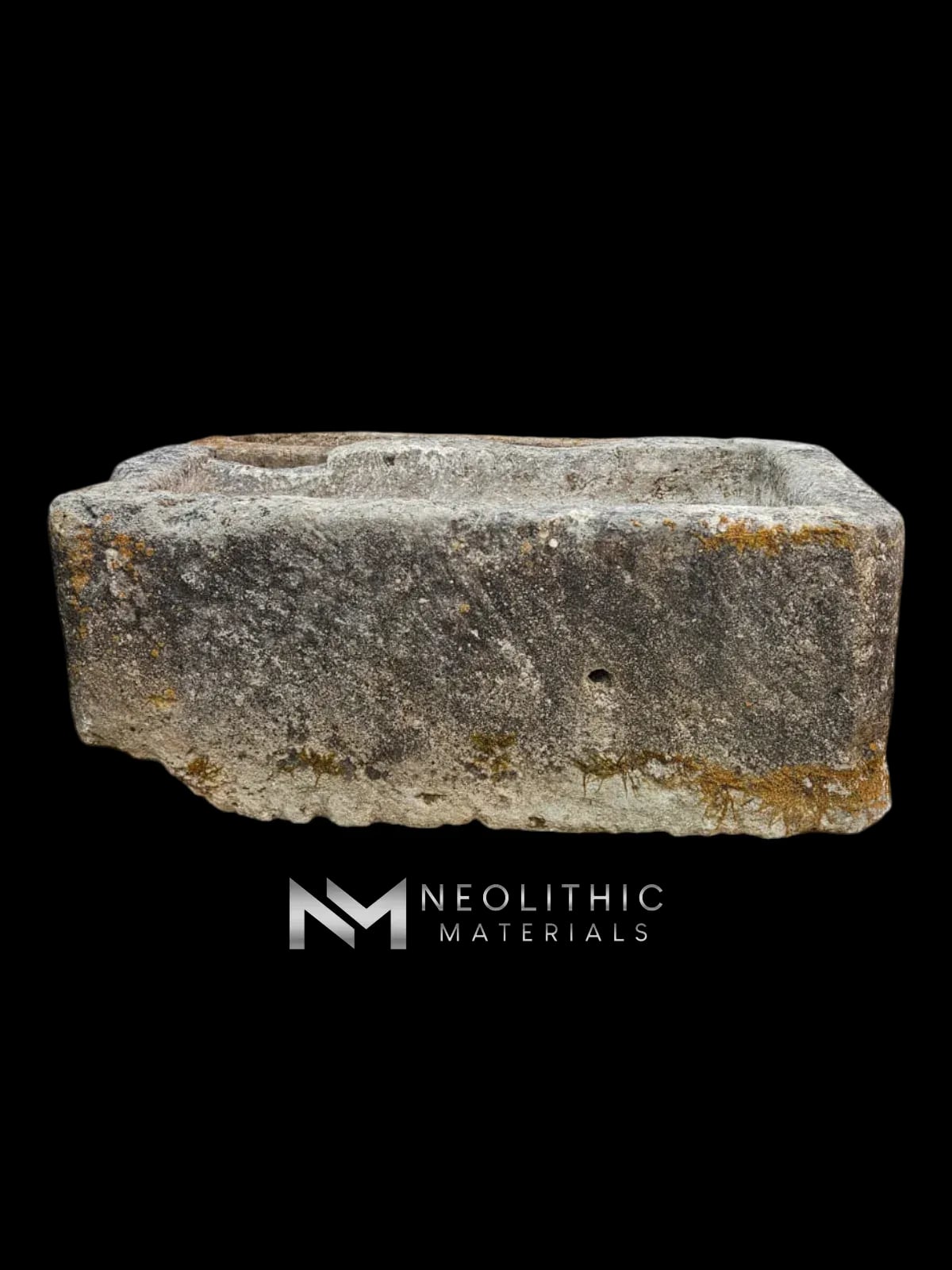 French Antique 18th Century Limestone Trough - Image 4