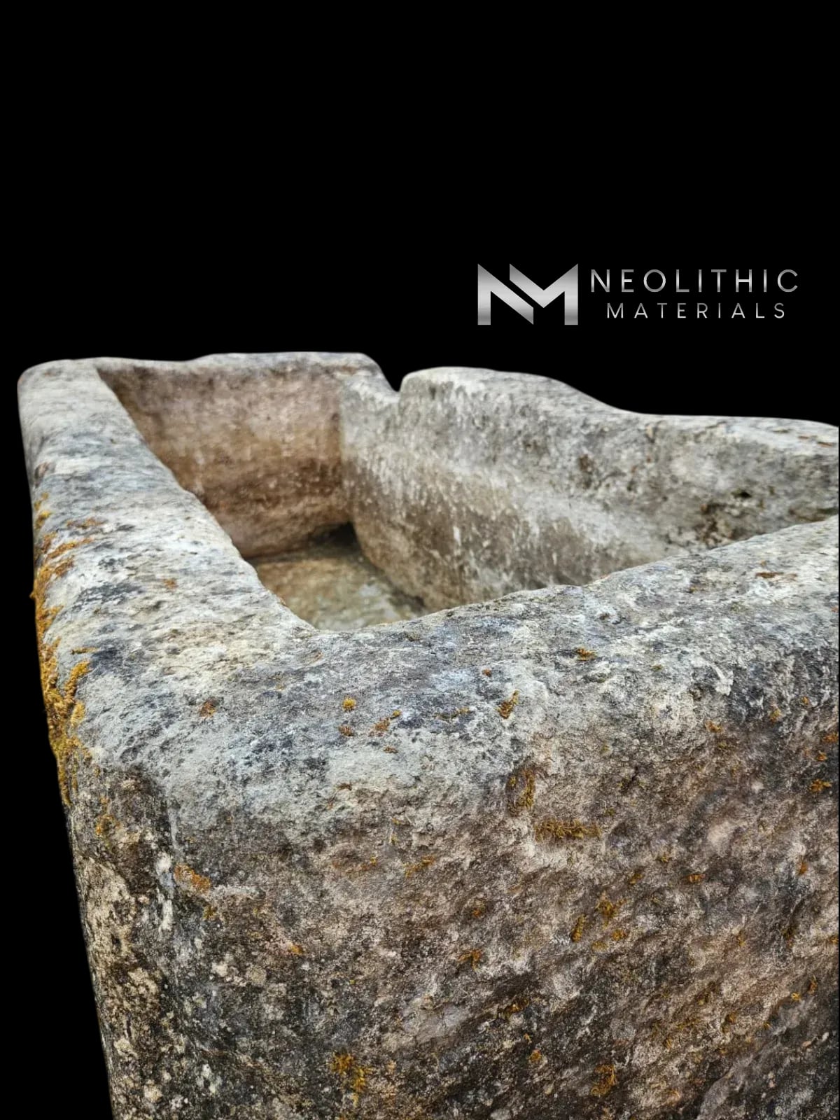 French Antique 18th Century Limestone Trough - Image 7