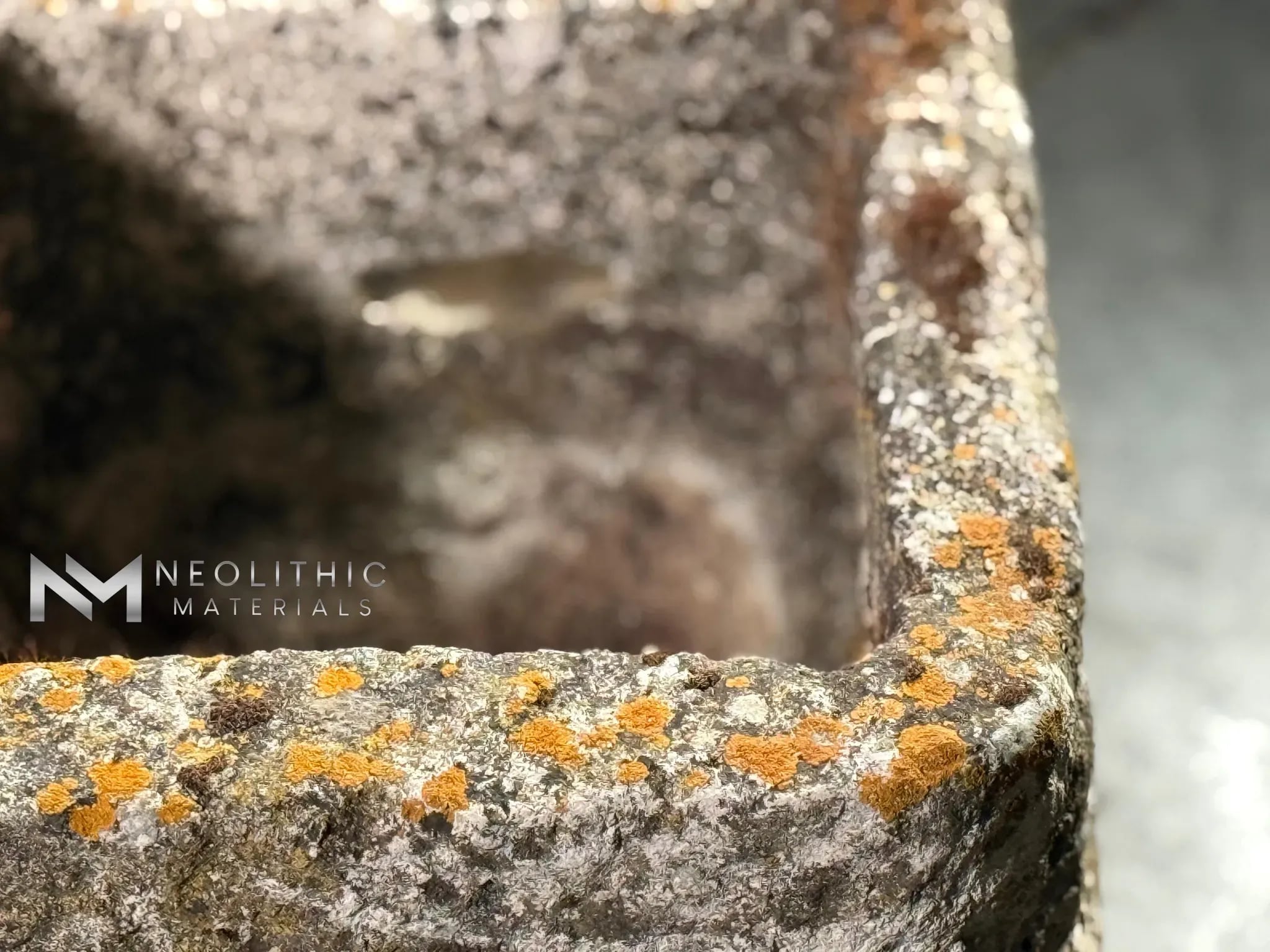 French Antique Double Limestone Trough - Image 7