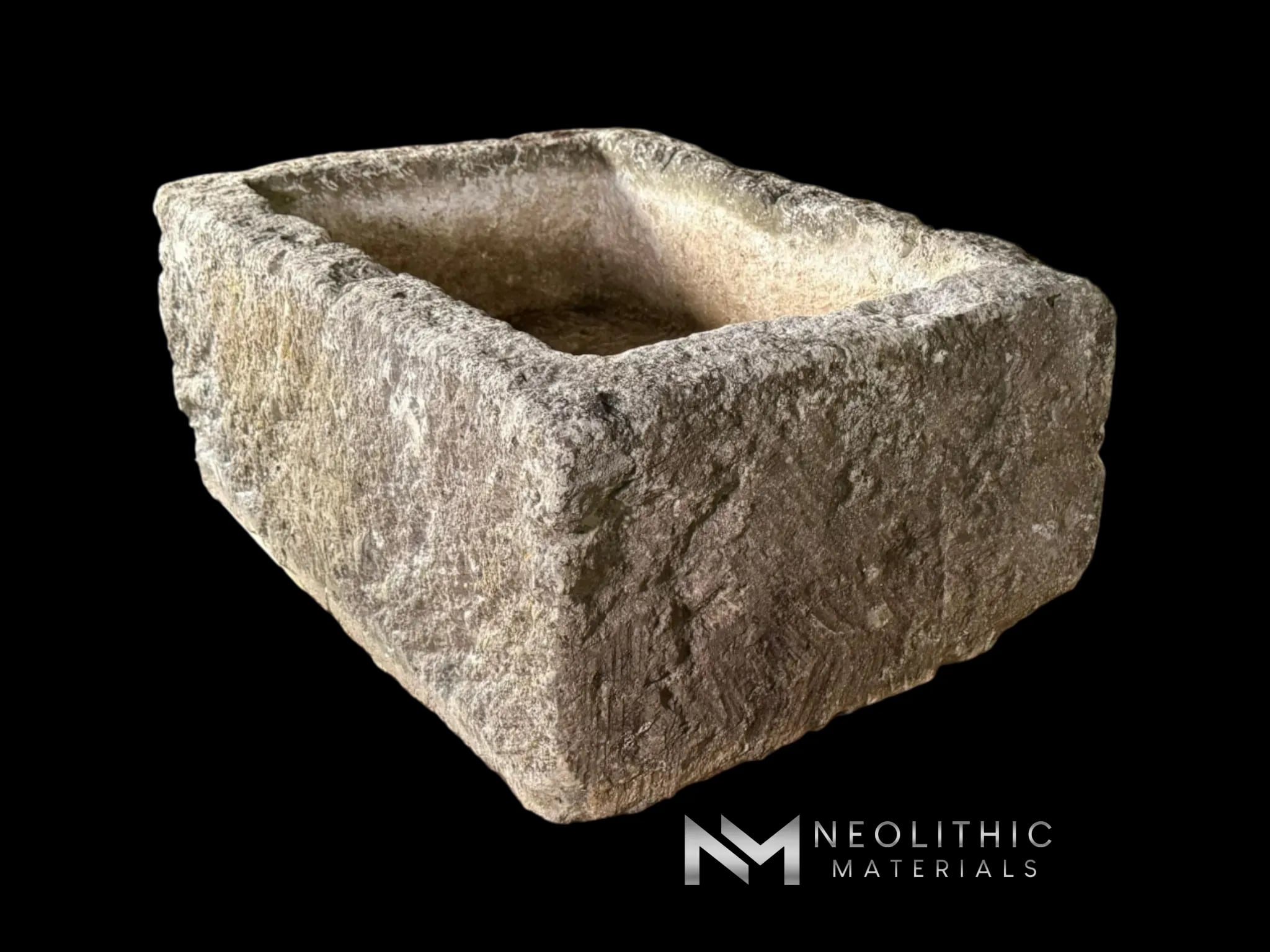 French Antique Limestone Trough - Image 3