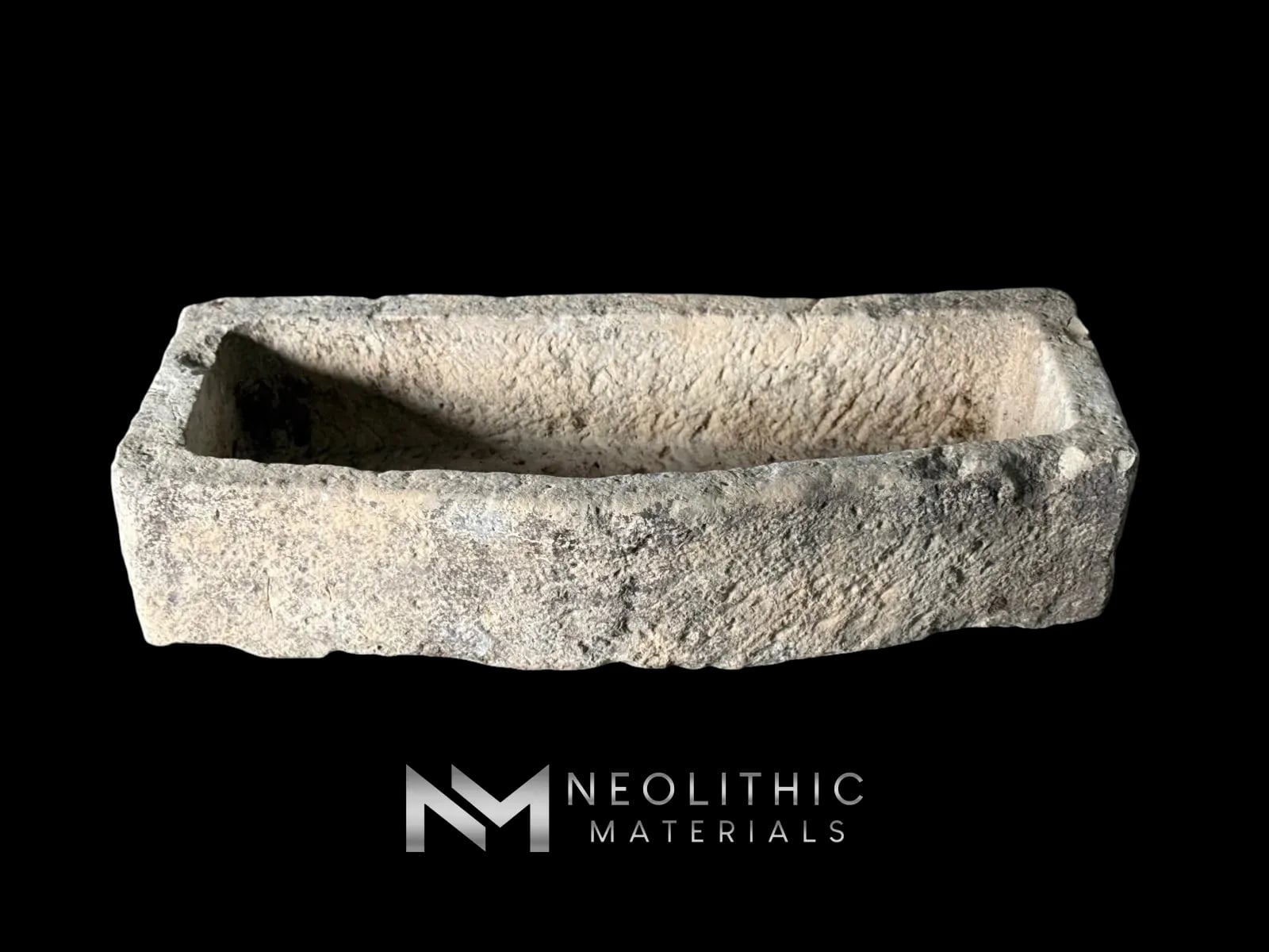 French Antique Limestone Trough