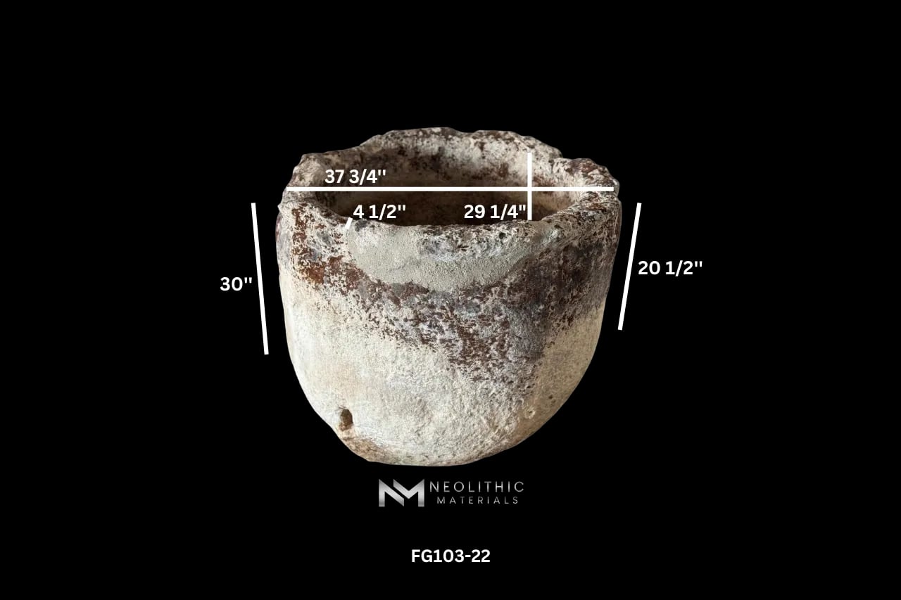 French Antique Limestone Trough - Image 7