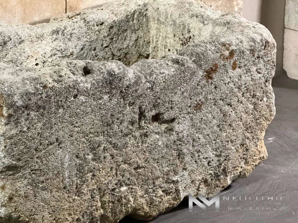 French Antique Limestone Trough - Image 6