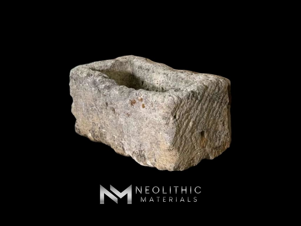 French Antique Limestone Trough