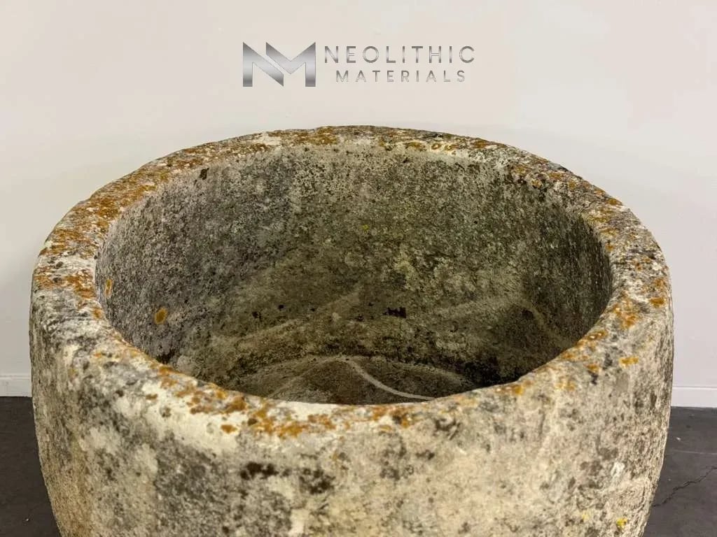 French Antique Limestone Trough - Image 2