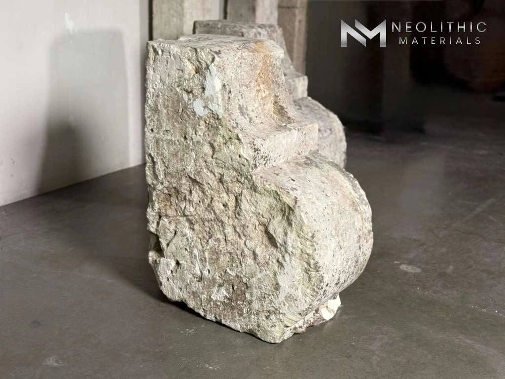 French Antique Limestone Corbels - Image 5