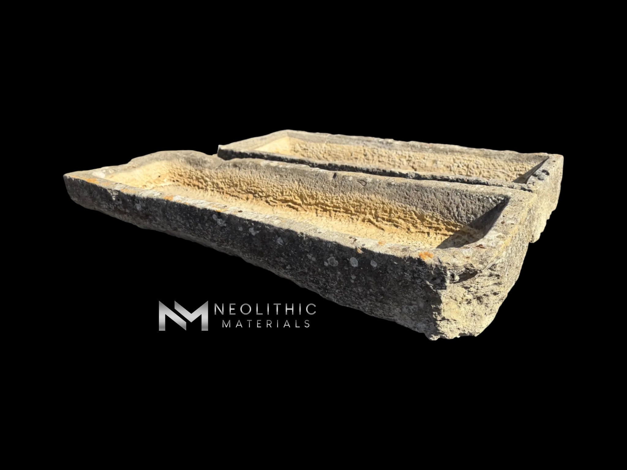 French Antique 18th Century Limestone Trough - Image 5