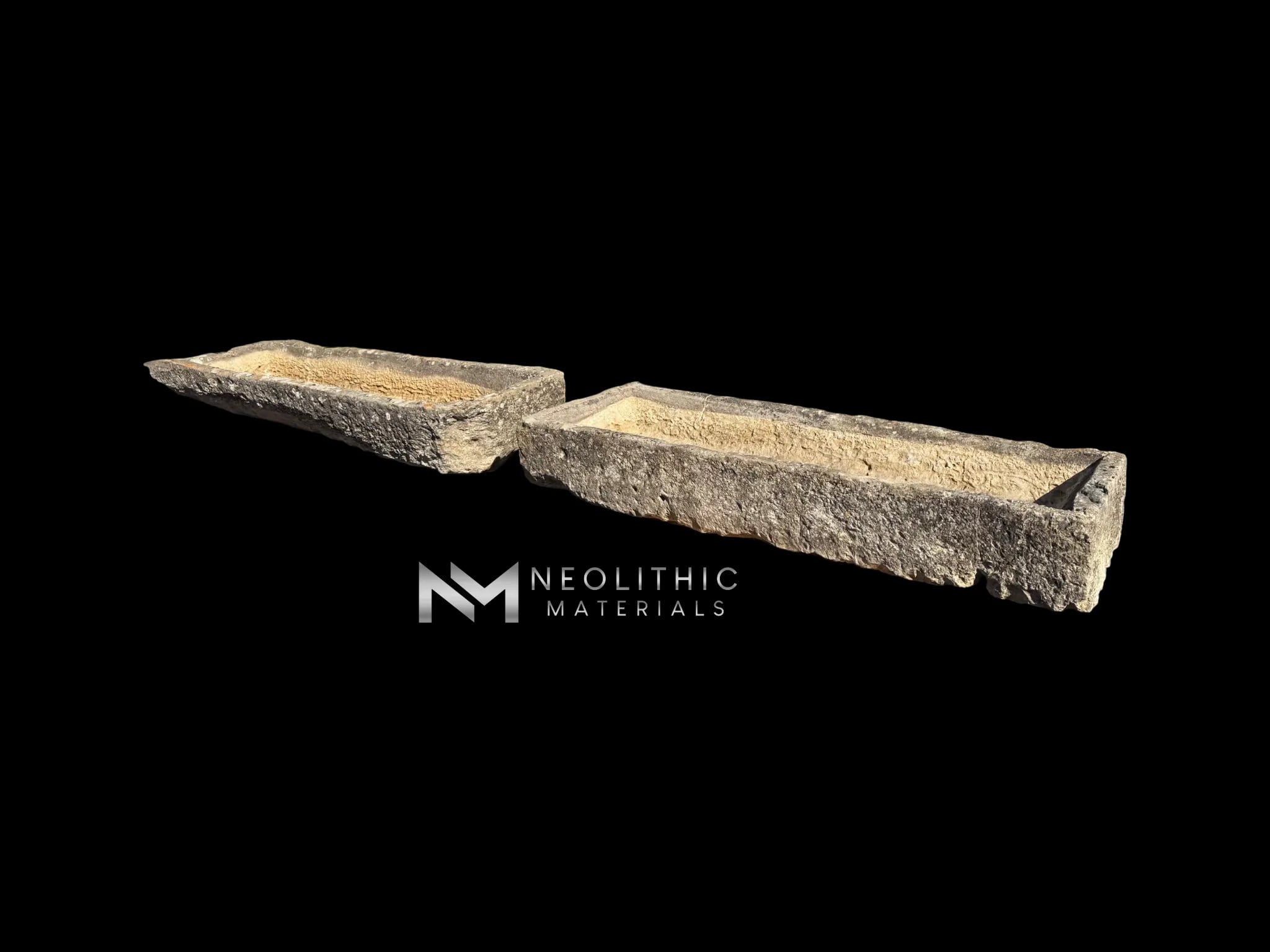 French Antique 18th Century Limestone Trough - Image 6