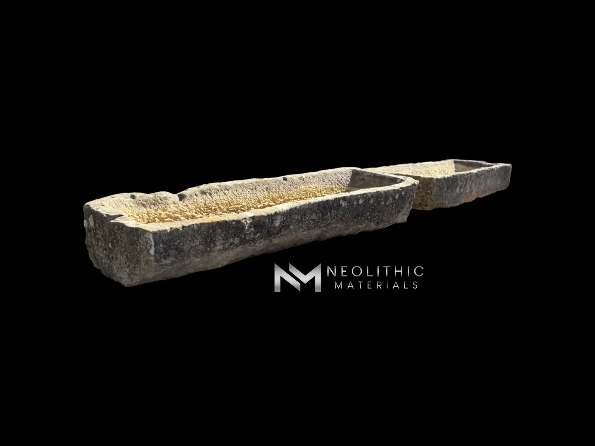 French Antique 18th Century Limestone Trough - Image 7