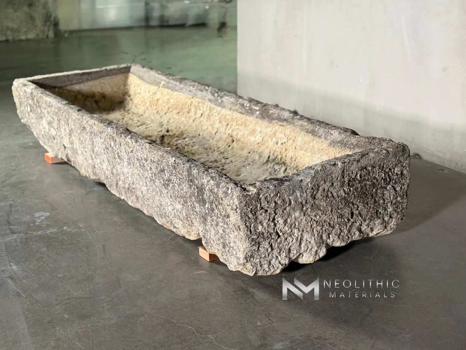 French Antique 18th Century Limestone Trough - Image 9