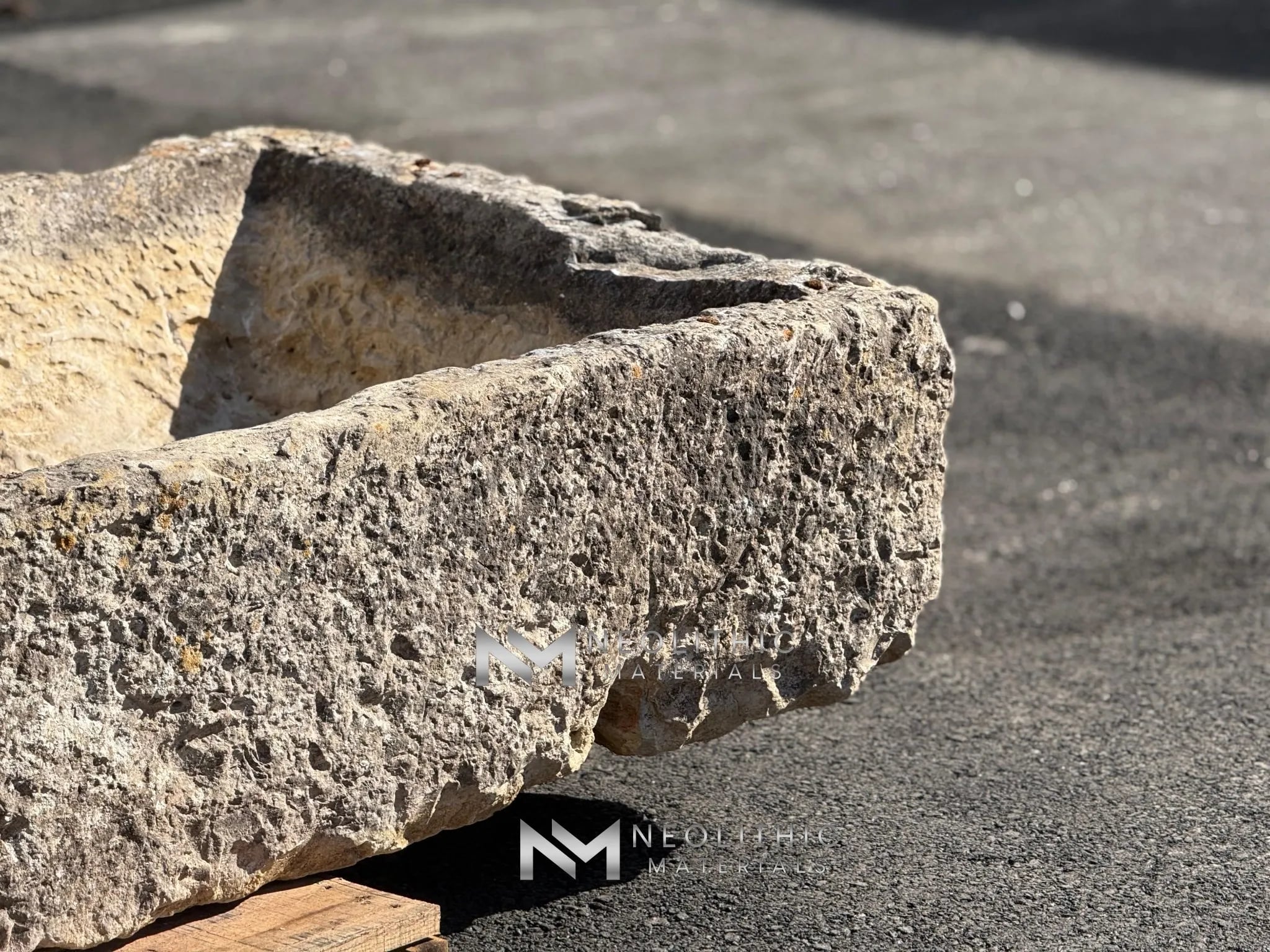 French Antique 18th Century Limestone Trough - Image 11