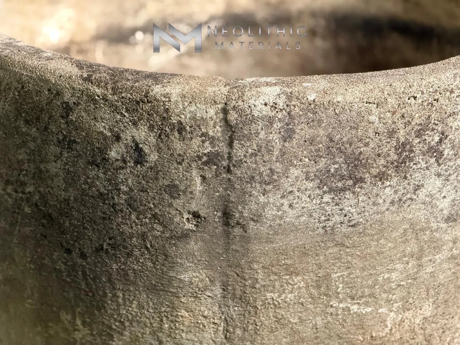 French Antique Limestone Round Trough - Image 6