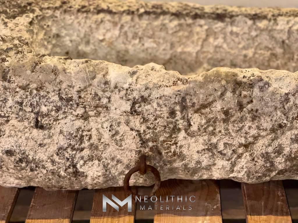 French Antique Limestone Trough - Image 6
