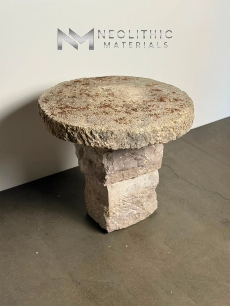 French Antique Limestone Slab