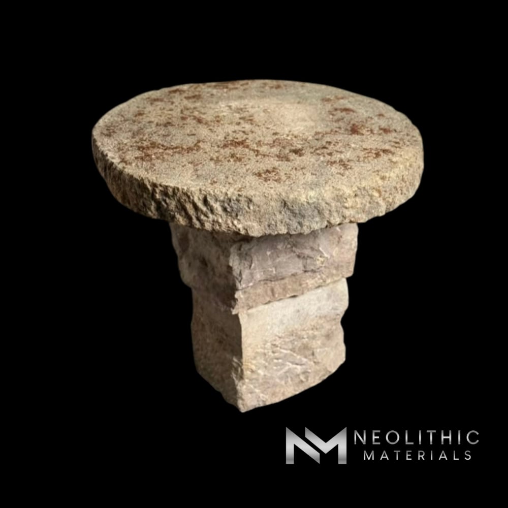 French Antique Limestone Slab