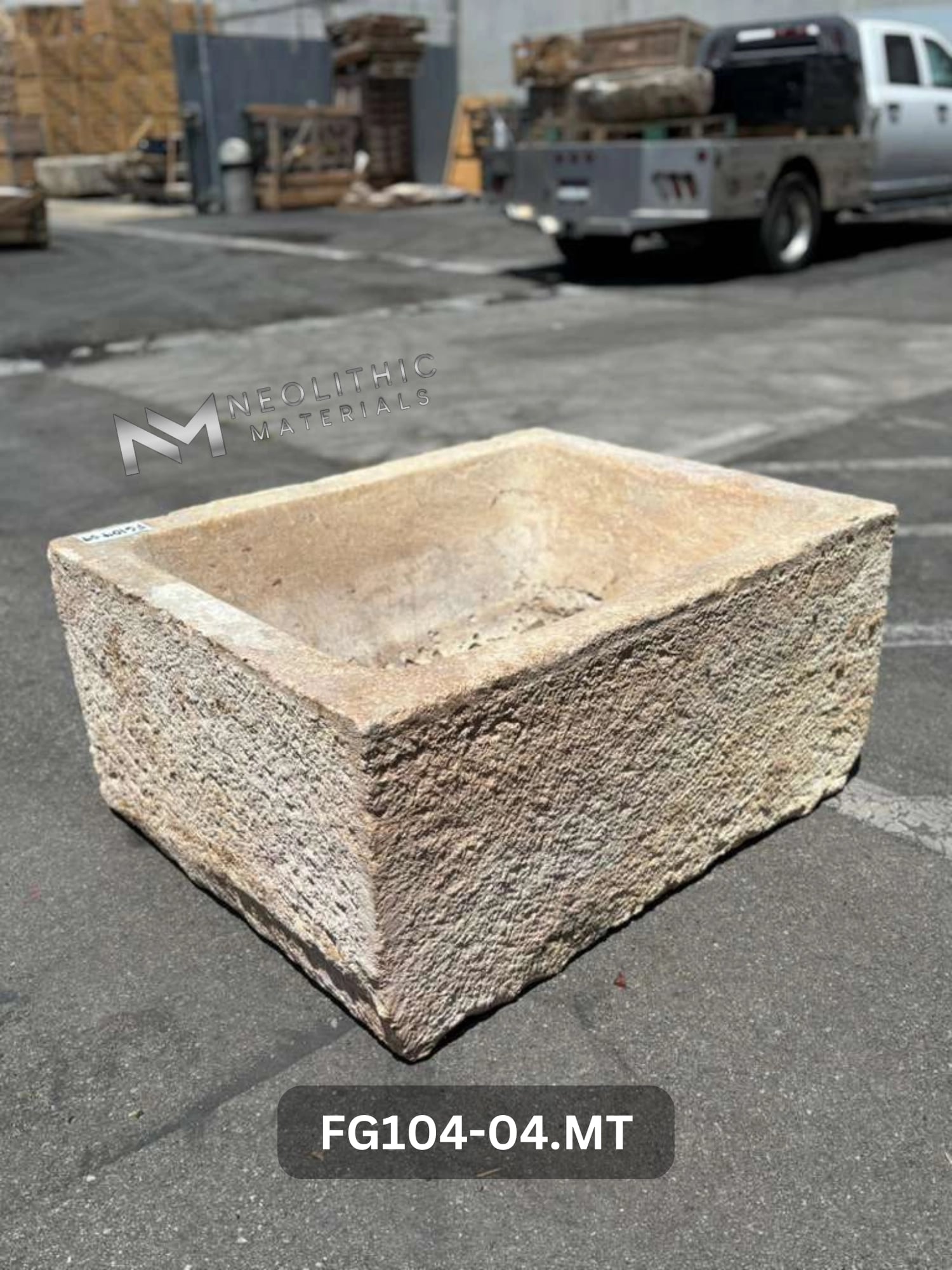 French Antique Limestone Troughs - Image 4
