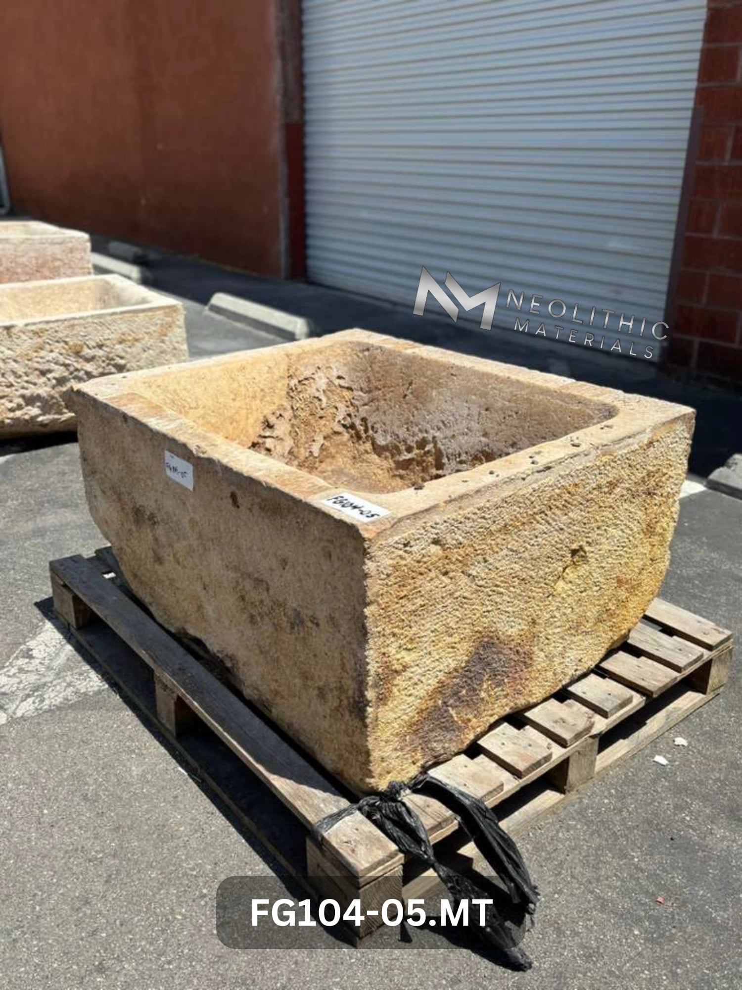 French Antique Limestone Troughs - Image 5