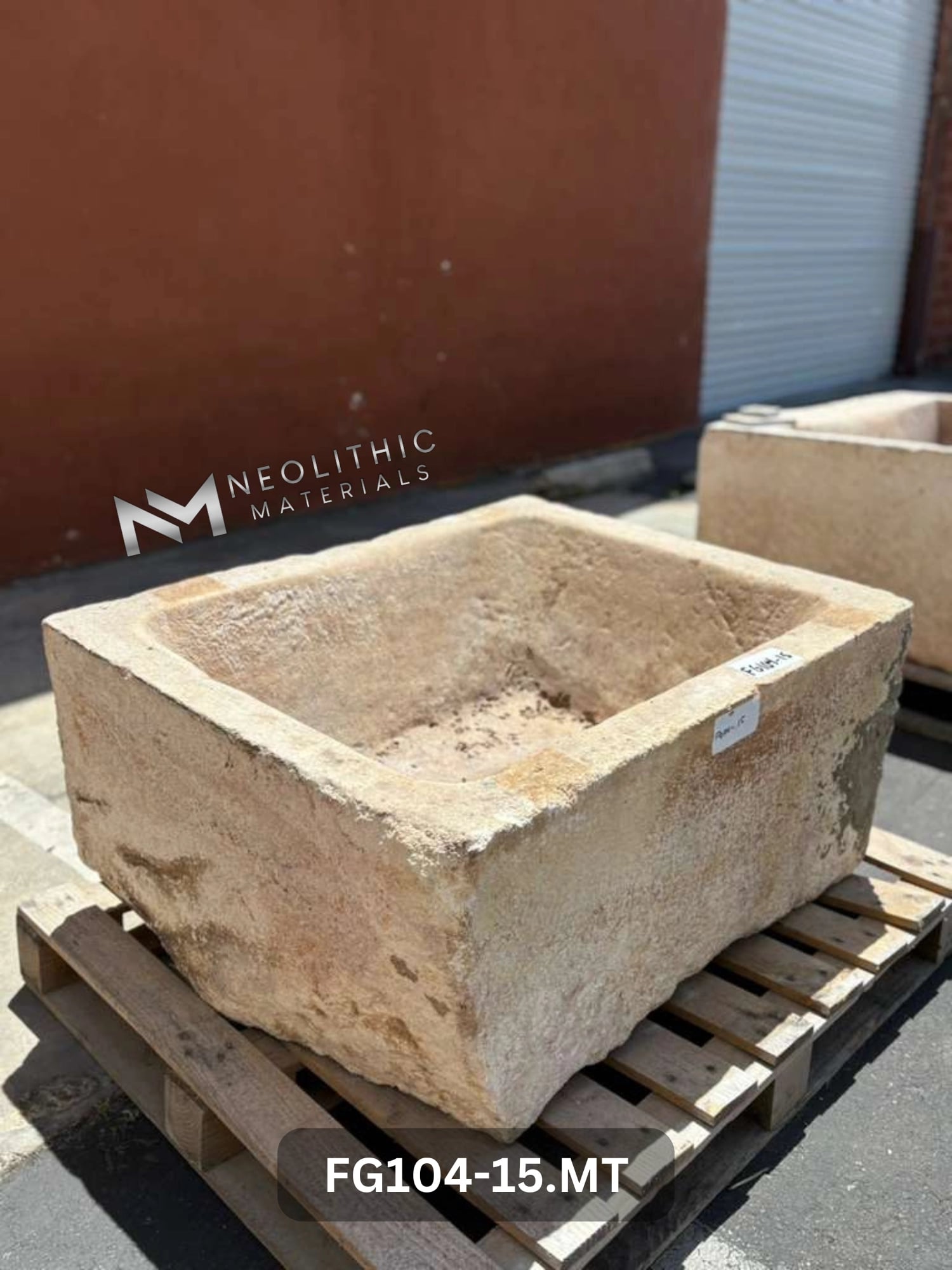 French Antique Limestone Troughs - Image 15