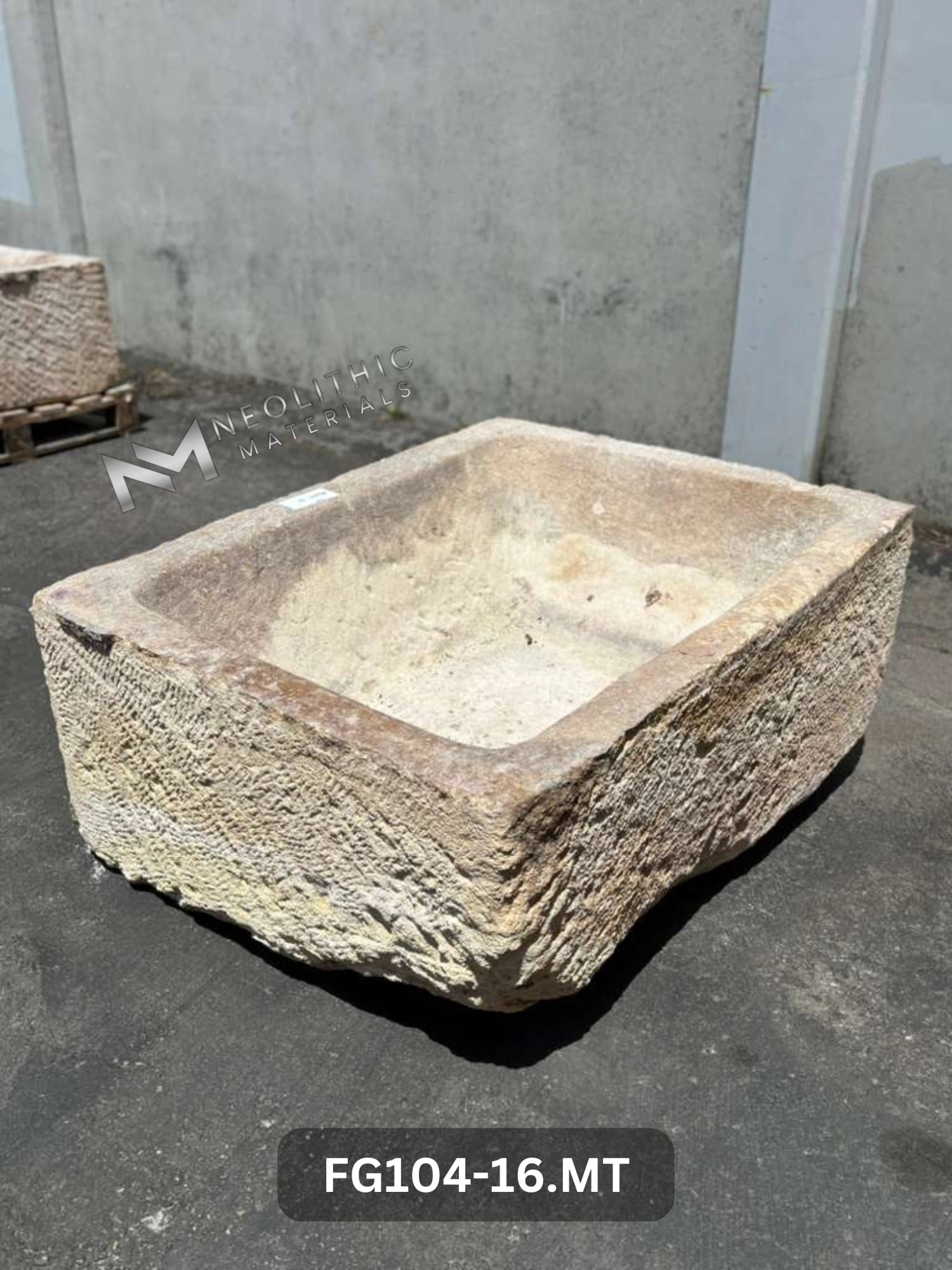 French Antique Limestone Troughs - Image 16