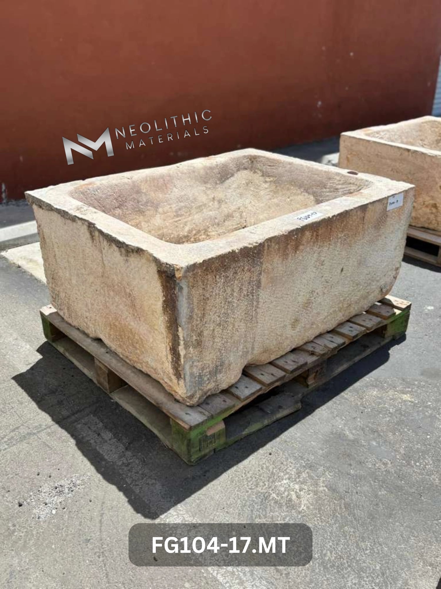 French Antique Limestone Troughs - Image 17