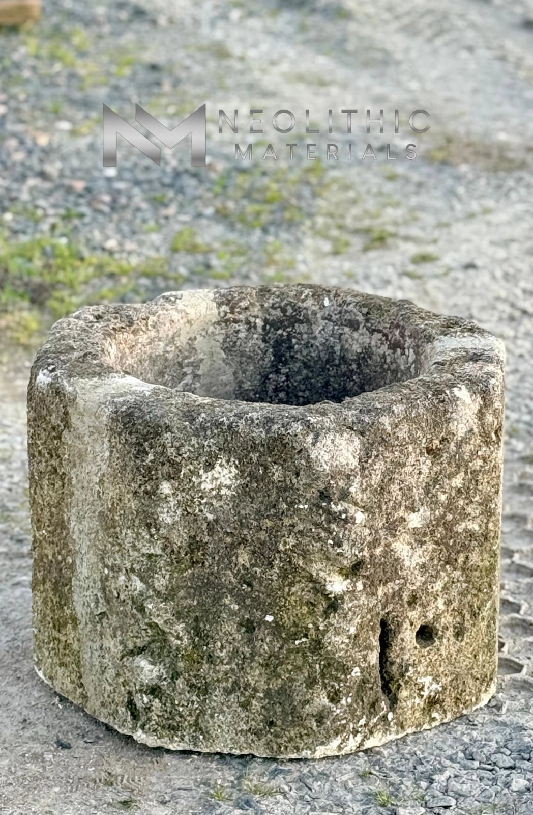 French Antique Limestone Trough - Image 1