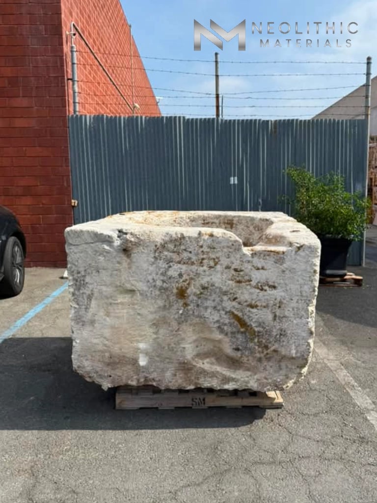 French Antique Limestone Wellhead - Image 4
